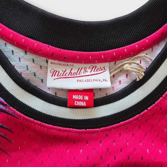 NWT - McLaren Racing F1 Miami GP Big Face Tank Jersey | Mitchell & Ness Collab - Picture 4 of 11